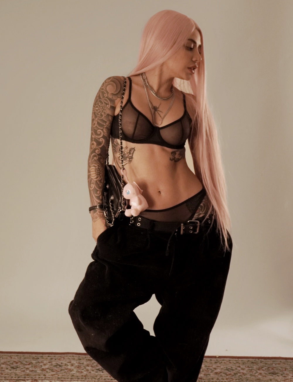 ⭒kitty lingerie set⭒